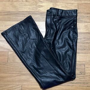 American Eagle Outfitters Black Kick Flare Pants